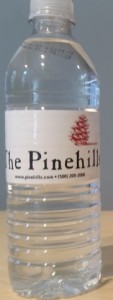 branded water bottle pinehills
